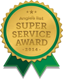 Angie's List Super Service Award Winner!